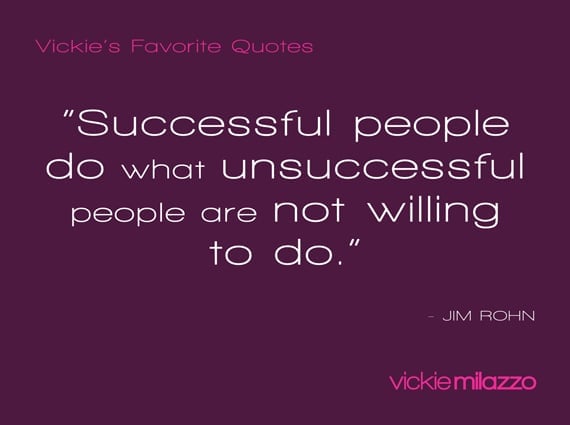 Vickie Milazzo’s Favorite Jim Rohn Quote About Successful People