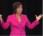 Vickie teaching, online video course
